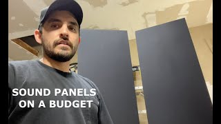 ACOUSTIC SOUND PANELS FOR UNDER $250 TUTORIAL!