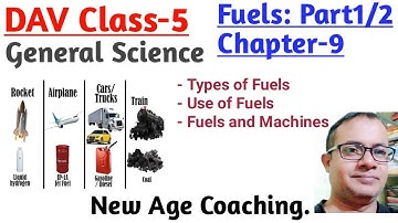Fuels | DAV | CBSE | Class 5 | General Science | My Living World | Chapter 9 | New Age Coaching