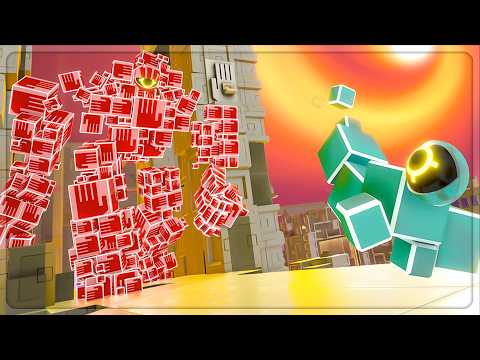 I EVOLVED To Battle OMEGA GIANTS And BROKE The Game in Atomega