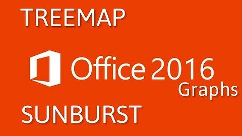 Office 2016 : Create TreeMap & Sunburst chart in Excel