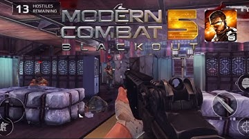 Modern Combat 5 | Blackout Android Walkthrough | Gameplay part 1 | Game | Android Gameplay
