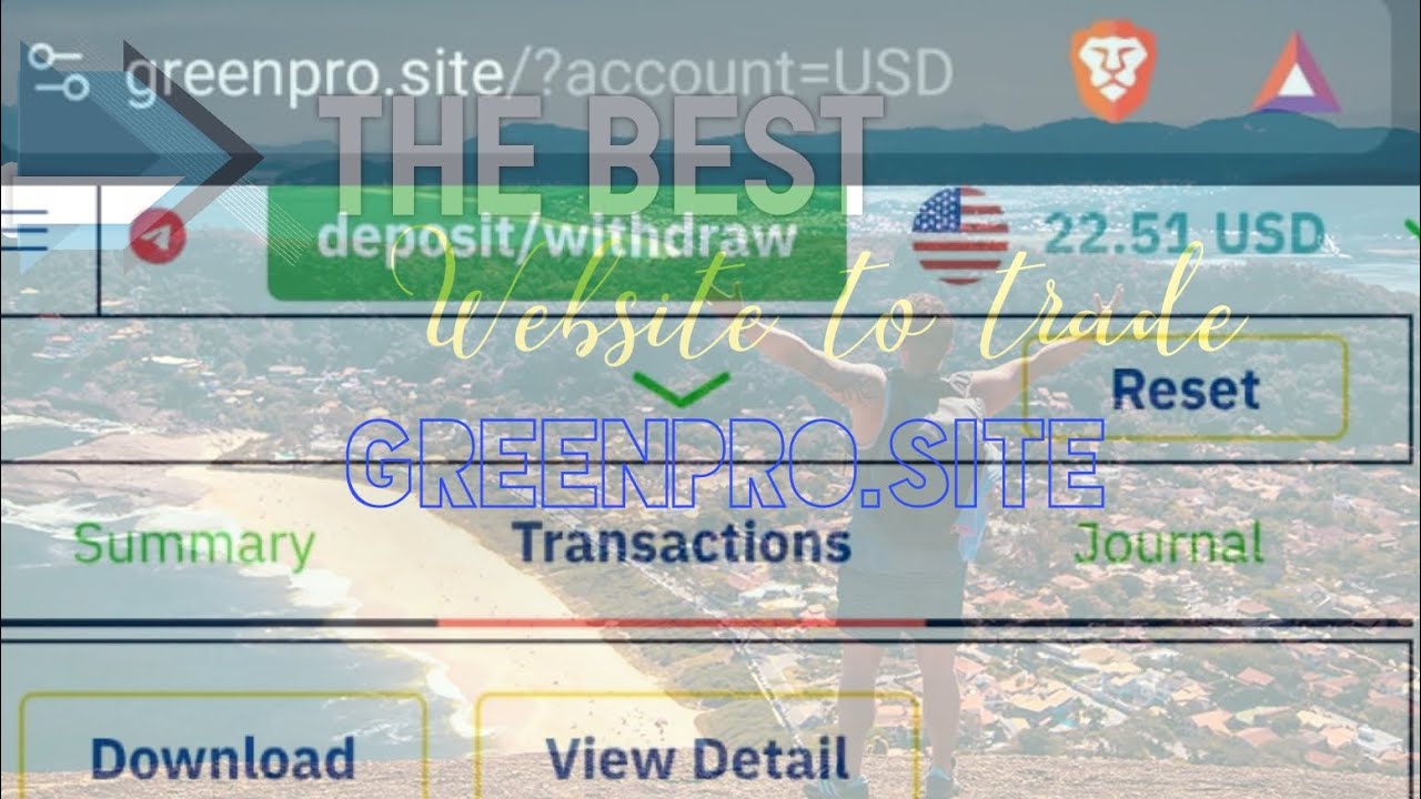 Full Introduction to Greenpro.site || Best trading all in one platform ...