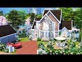 Decorating my own shell 💗 (shell build challenge + Q&A) | The Sims 4 | Speed Build