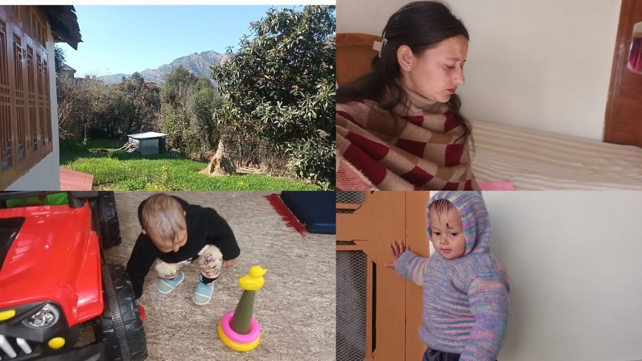 Aadhya ki masti //Himachali Village life