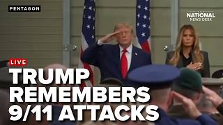 Trump remembers 9/11 25 years later at Pentagon ceremony