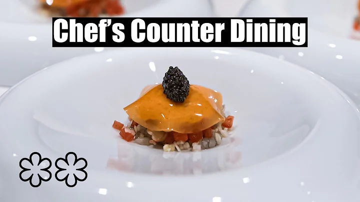 Watch the Action at the Chef's Counter of Restaura...