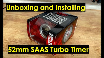 Unboxing and Installing SAAS Turbo Timer