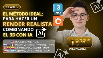 El método ideal para hacer un render realista combinando el 3D con I.A. | CLASE 2