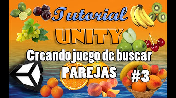 Unity 5 - Juego de buscar parejas P.3 - Unity Tutorial español c#