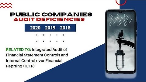 006-The PCAOB Inspection Reports Cite Public Companies IT Audit Deficiencies for 2020, 2019, 2018