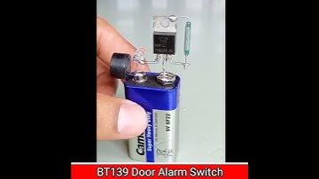 Simple Door Alarm Switch | अब चोर  की खेर नहींं | Door Alarm Video #shorts #youtubeshorts #viral