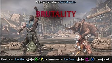 Mortal Kombat X | Sub-Zero - B5 | Splitting Image (Tutorial)