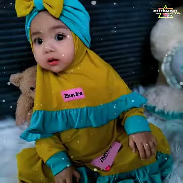 Literasi Dede bayi lucu hasil Kinemaster versi GRATATA THAILAND