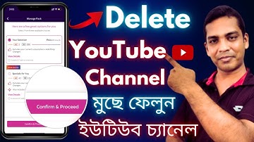 How To Delete YouTube Channel Permanently 2023 ? Youtube Channel Kivabe Delete Korbo? Ripon Koiri AI