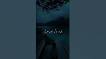 القُرآنَ | 𝐐𝐮𝐫𝐚𝐧 ما تيسـر مـن سـورة: لقمانالقارئ:ماهـر المعيقلـي💗#اللهم_اجعل_القران_ربيع_قلوبنا🍃💚🕊️