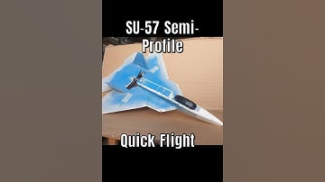 RC plane scratch build SU-57 #build #aviation #drone #diy #rcplane #rc #su57 #stealth #foam #depron
