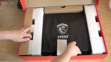 MSI GT73VR TITAN Pro Gaming Laptop Unboxing