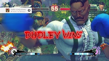 Trophy log: From C to Shining C (Ultra Street Fighter IV) - Dudley
