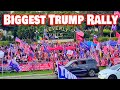 Biggest Peaceful Trump rally in Beverly Hills California