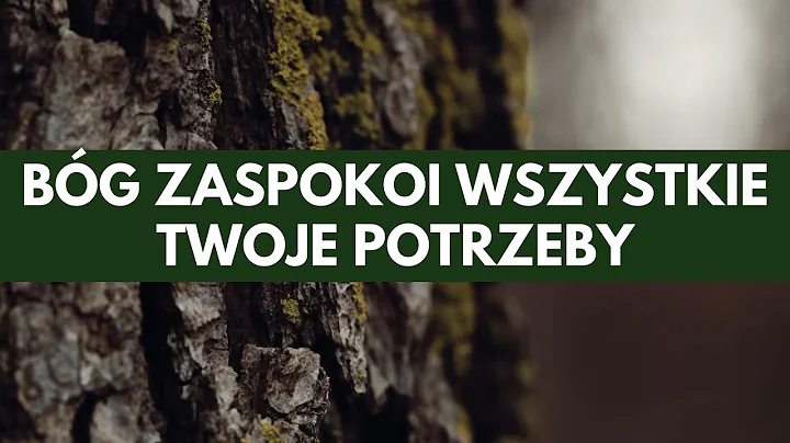Bóg zaspokoi wszystkie twoje potrzeby - John Piper PL