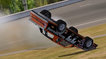 John Anderson 1981 UNO 125 Qualifier Flip @ Daytona - NR2003 Reenactment (Re-done)