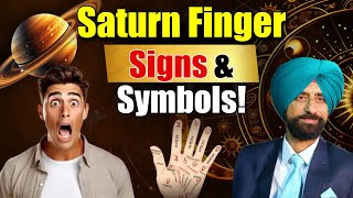 "Saturn  Finger Signs & Symbols!"| Signs in Hand | Learn with DIKKI Sir | Dikki Palmistry