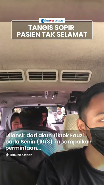 Detik-detik Sirine Darurat Ambulans Berubah Sirine Jenazah, Sopir Kecewa Gagal Selamatkan Pasien