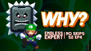 They Broke the Unspoken Rule of Mario Maker... (Endless Expert No-Skips)