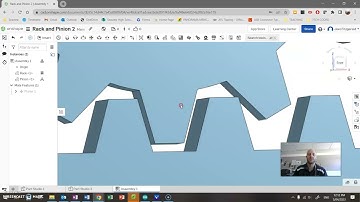 Onshape Tutorial - Rack and pinion assembly
