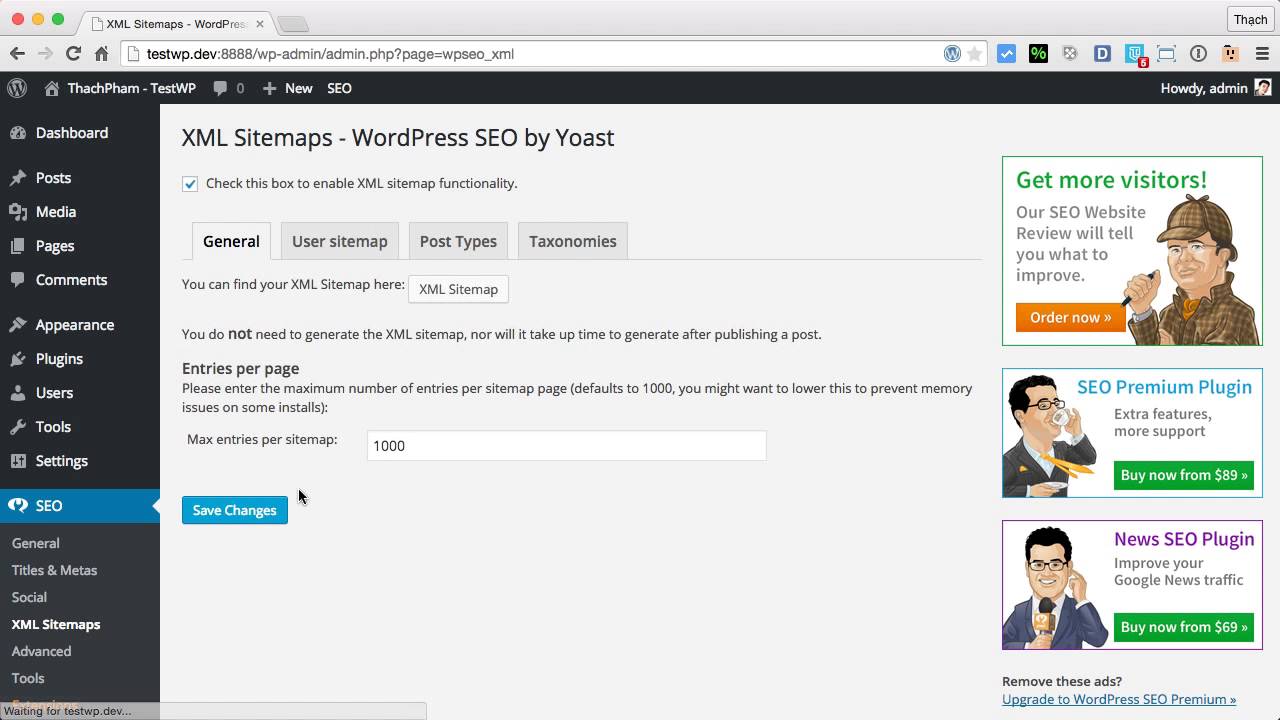 Hướng dẫn WordPress SEO by Yoast