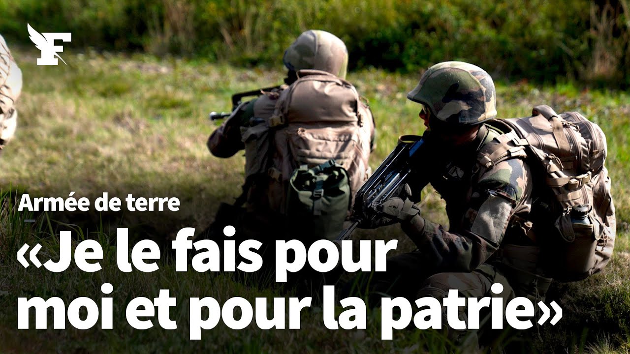 En immersion avec les futurs réservistes de l'armée de terre