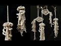 DIY: Tutorial Macrame Wall Hanging &quot;Jellyfish &amp; Fish&quot;