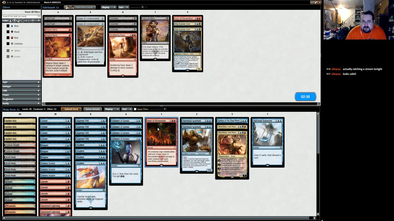 Grixis Control in Standard!