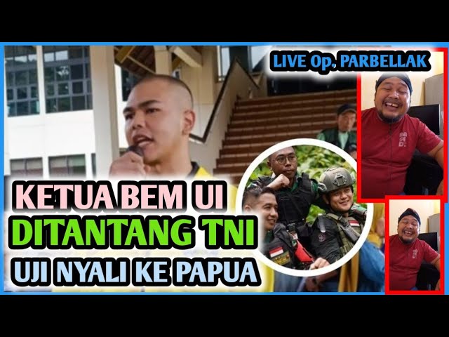 KETUA BEM UI DITANTANG TNI UJI NYALI KE PAPUA, Stand Up Comedy class=