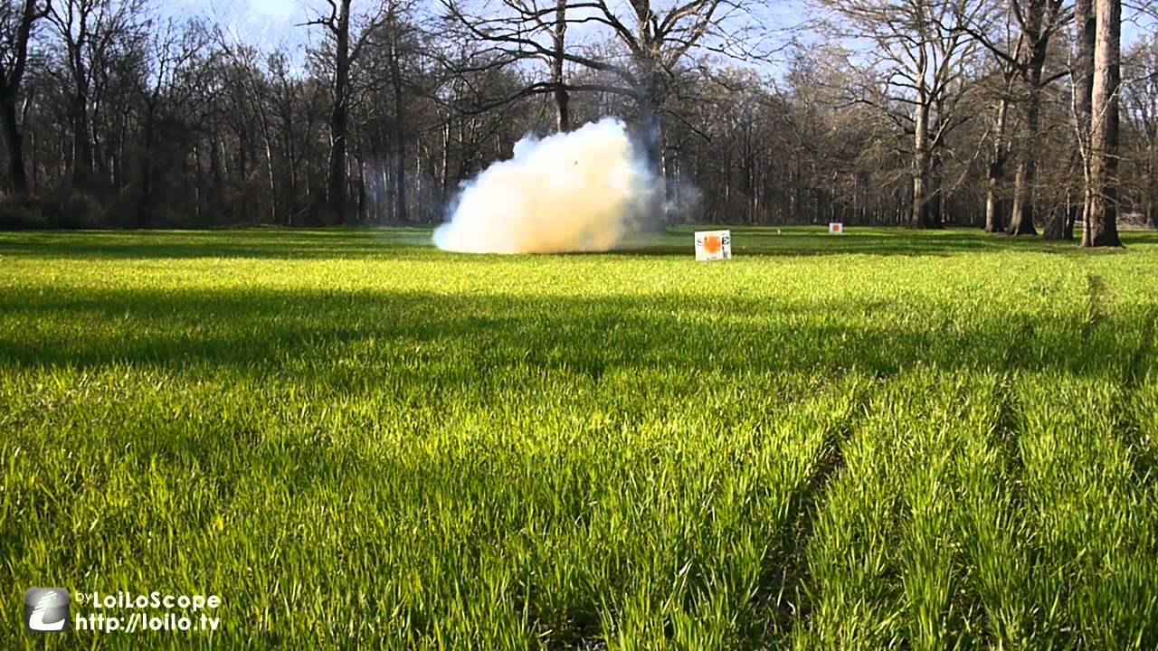 Explosive target practice