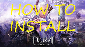 How to Install TERA Online (a free to play MMORPG) and First Steps