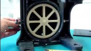 Adjusting Inland Band Saw Blade Tracking