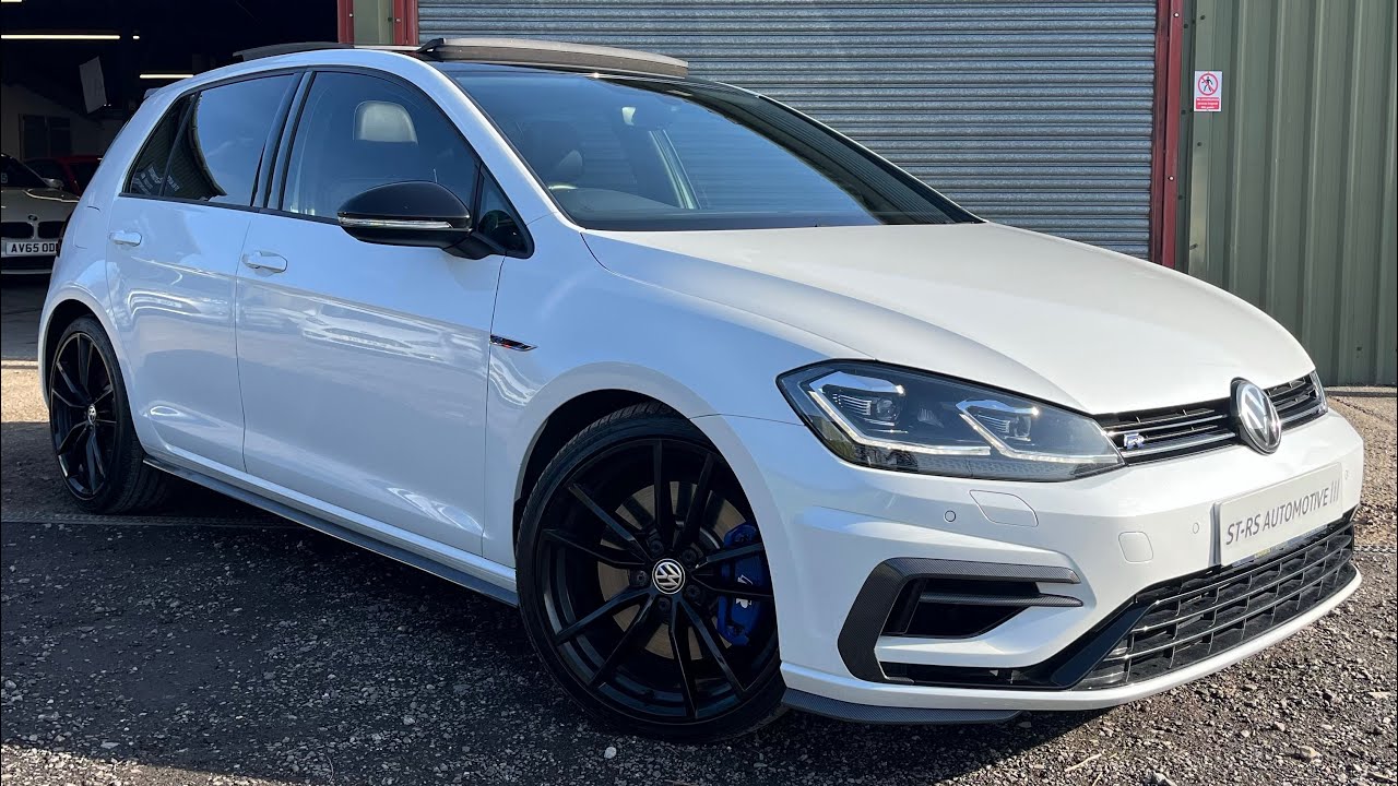 2018 VW Golf R - Oryx White Pearl 77,000 miles - YouTube
