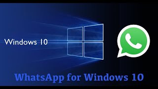 How To Install WhatsApp On Windows 10 by Wlastmaks 3 views 2 days ago 27 seconds
