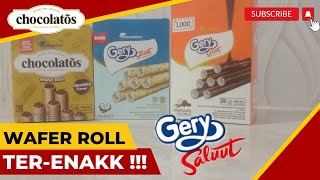 Review Chocolatos Wafer Roll | Gery Saluut Choconut Roll | Gery Saluut Chocolate Coconut Roll