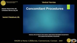 Is it cost effective to combine open ventral hernia repairs with other open abdominal procedures?