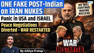 Iran’s Nuclear Claim Was FAKE! How One Indian X Post Fooled Netanyahu & Trump’s Team