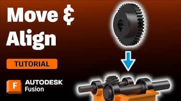 Move, Align & Capture Positions in Autodesk Fusion