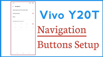 Vivo Y20T Navigation Buttons Setup Back Recent Home Button Setup