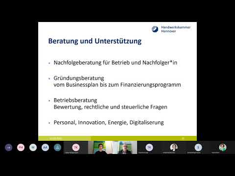 IHK-Gründungswoche: Betriebsübernahme im Handwerk - Ein Weg in die Selbstständigkeit!
