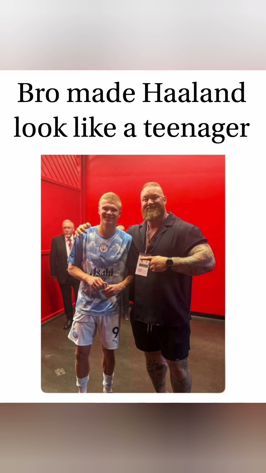 Bro Made Haaland Look Like a Teenager#viralshorts#trendingshorts #funnyshorts#teenagers