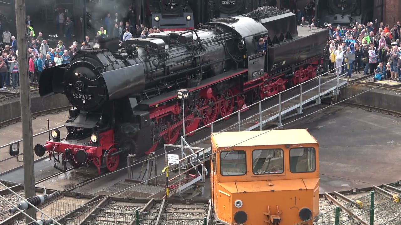 Dampfloktreffen in Dresden 2025. Met stoomlok 01 066 vanuit Nördlingen naar Dresden.