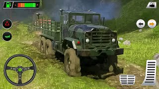 Truck driving simulator game - Off-road between mountains - 2021  Android Gameplay screenshot 5