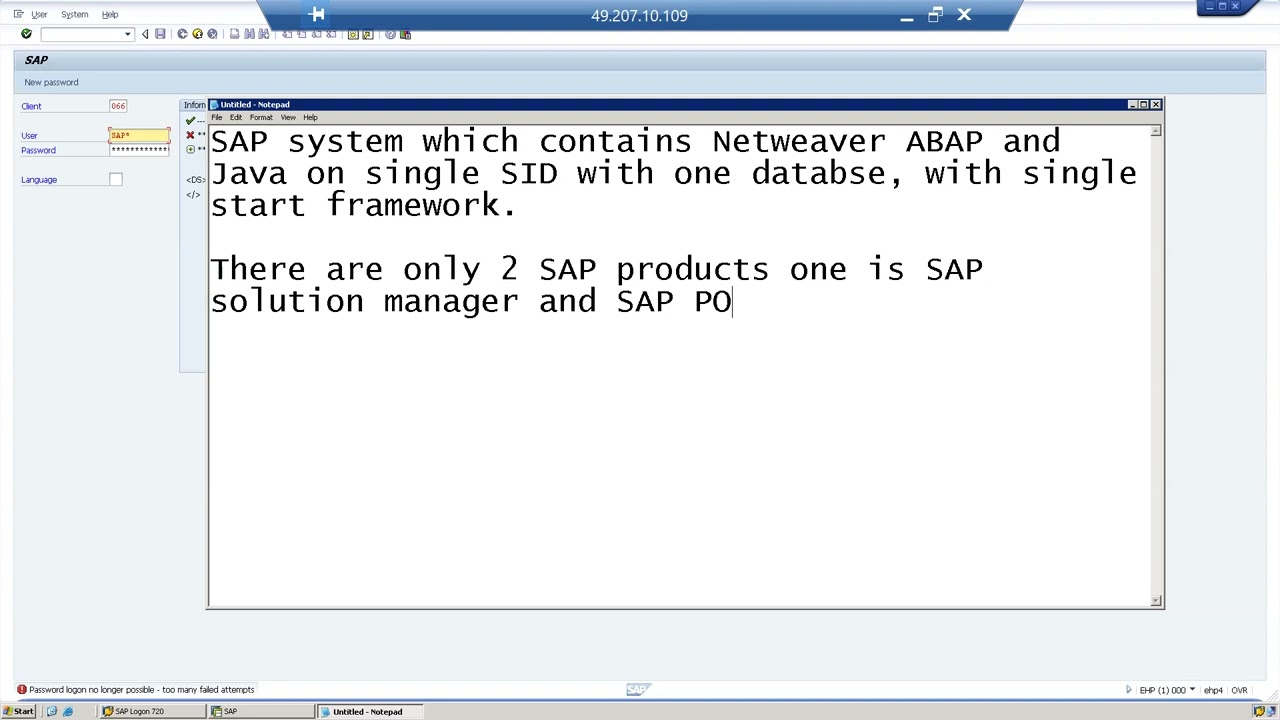 what is SAP dual stack YouTube