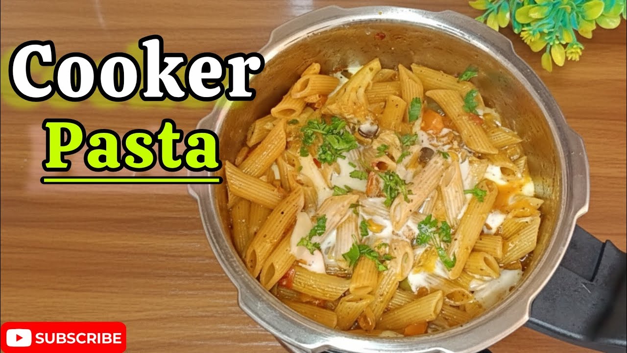COOKER में DESI VEG PASTA in MINUTES | NO BOILING | कुकर में झटपट पास्ता🍝